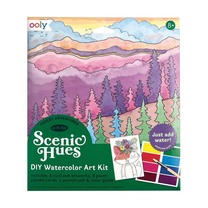 Scenic Hues D.I.Y. Watercolor Kits