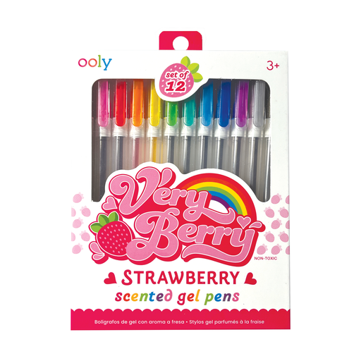 Very Berry Scented Gel Pens - Set of 12