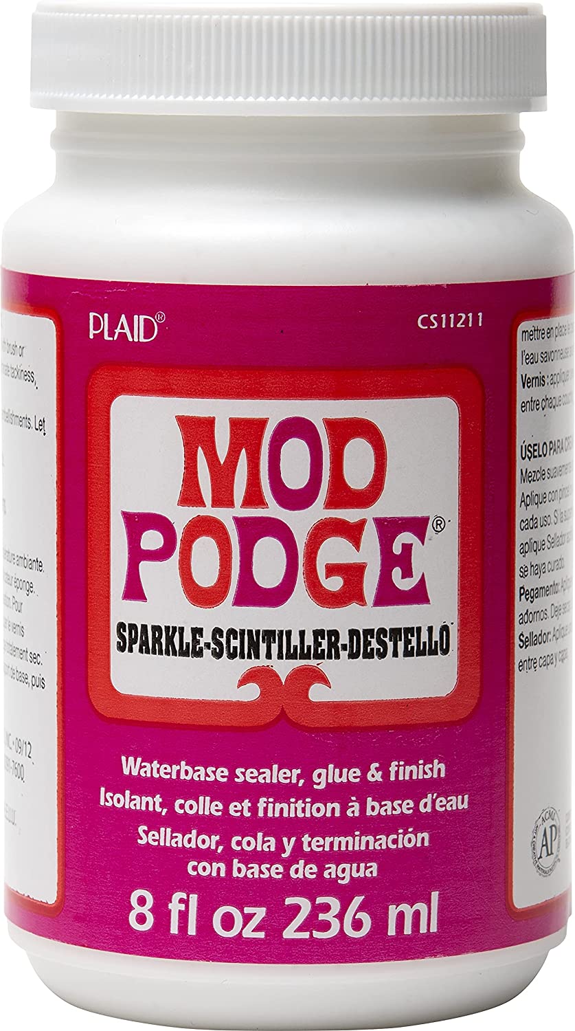 Mod Podge Gloss Brilliant Medium W/Foam Brush – PaperWorm
