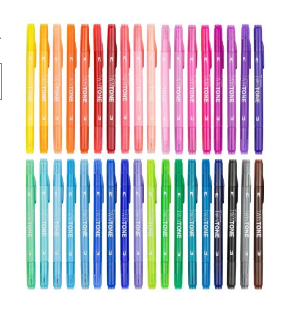 Tombow Twintone Marker