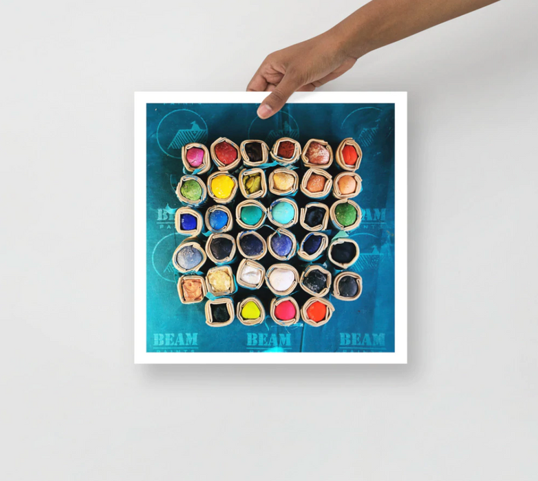 Watercolor Paintstones - Beam