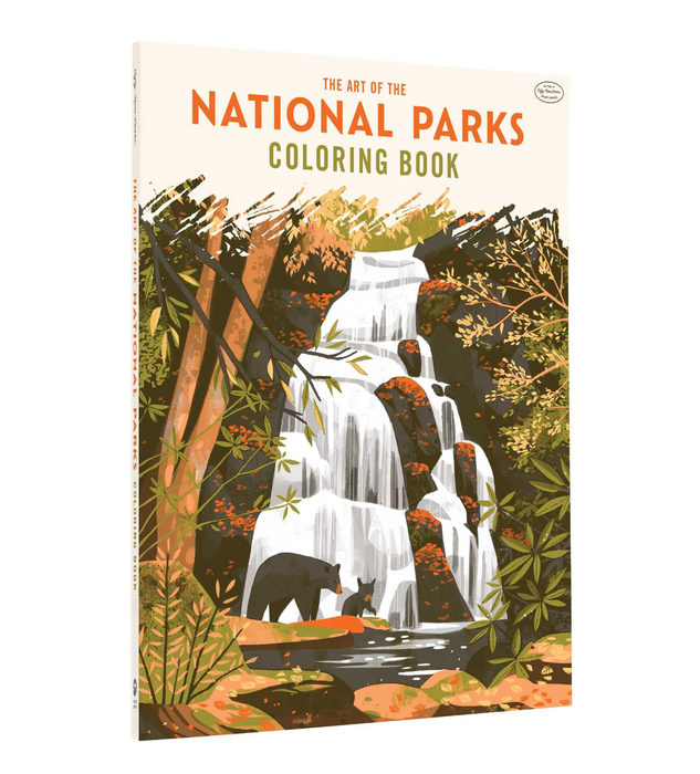 The Art of National Parks Coloring Book