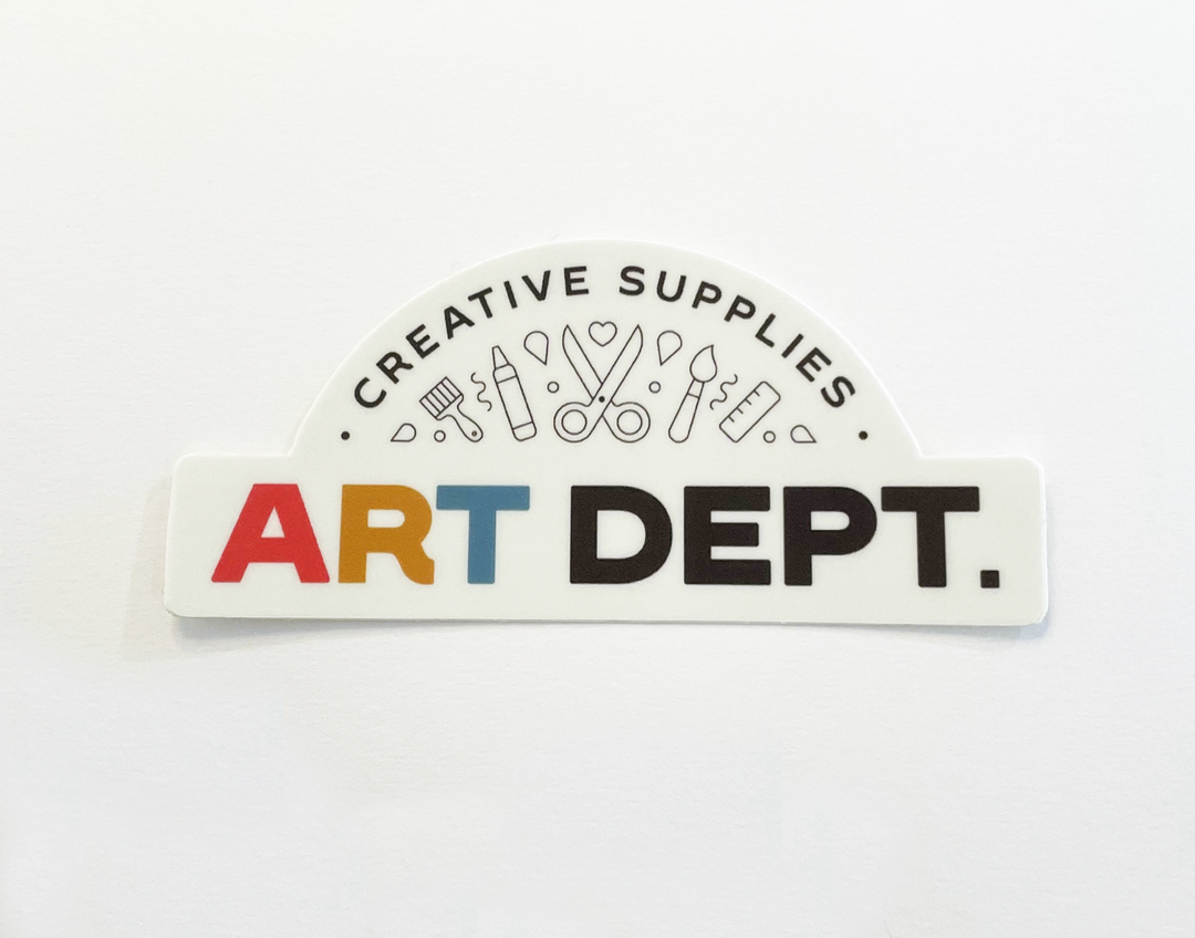 Art Dept Sticker