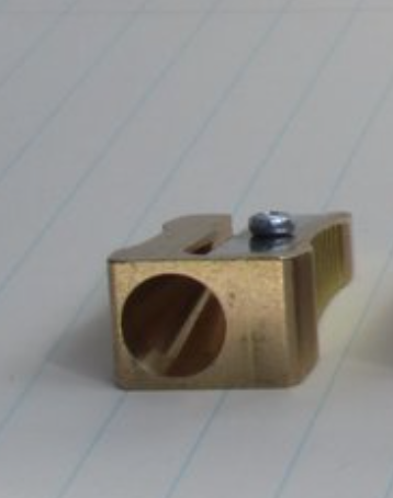 Brass Sharpener Wedge