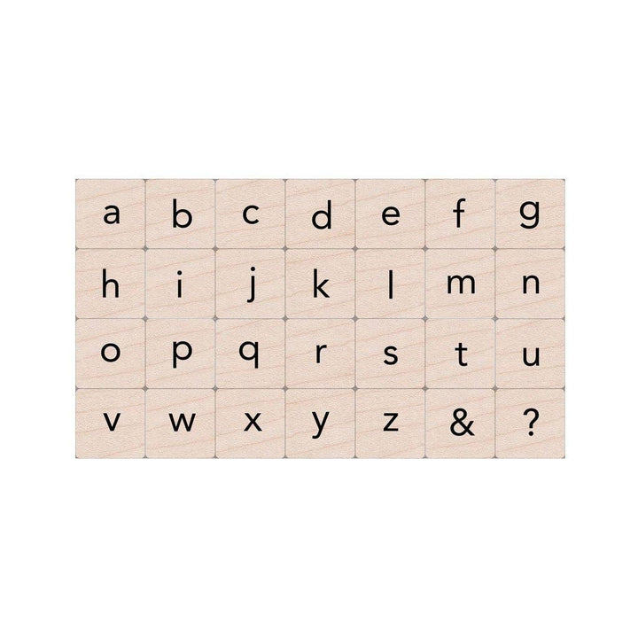 Essential Letters Ink 'n' Stamp Rubber Stamp Set