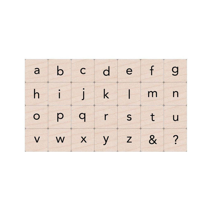 Essential Letters Ink 'n' Stamp Rubber Stamp Set