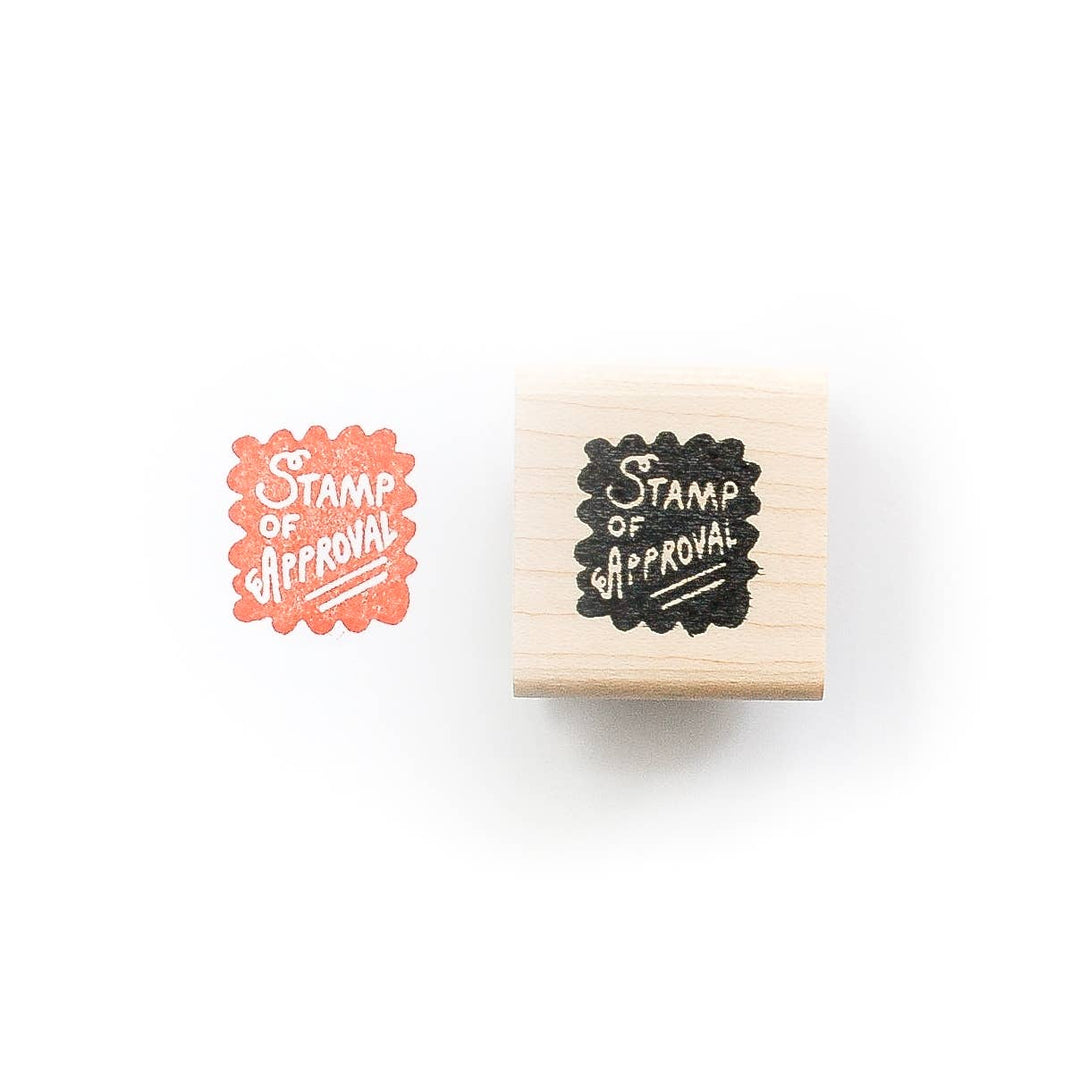 Stamp of Approval Rubber Stamp