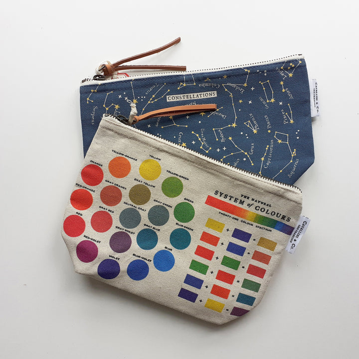 Canvas Pencil Pouches - Large