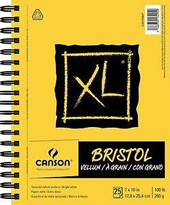 Canson XL Bristol Pads - Smooth