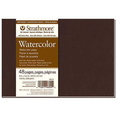 Strathmore Softcover Watercolor Art Journals 400 Series