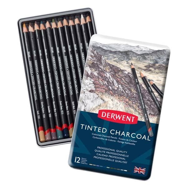 Derwent Charcoal Pencils - 4 pk – K. A. Artist Shop