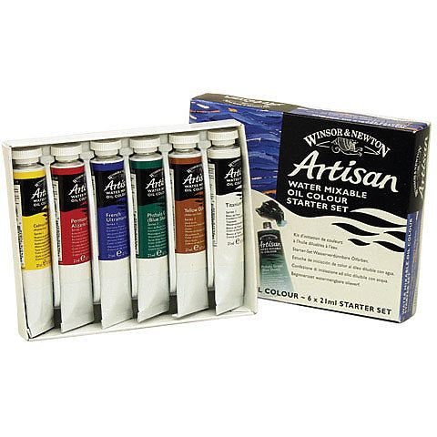 Windsor & Newton Water Mixable Oil Colour Starter Set